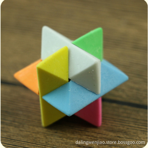 Hot-selling Cheap Rubik's Cube Design Puzzle Eraser